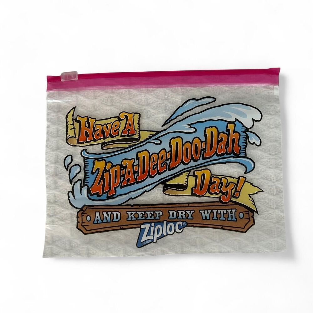Disney World Splash Mountain Ziploc Bag
